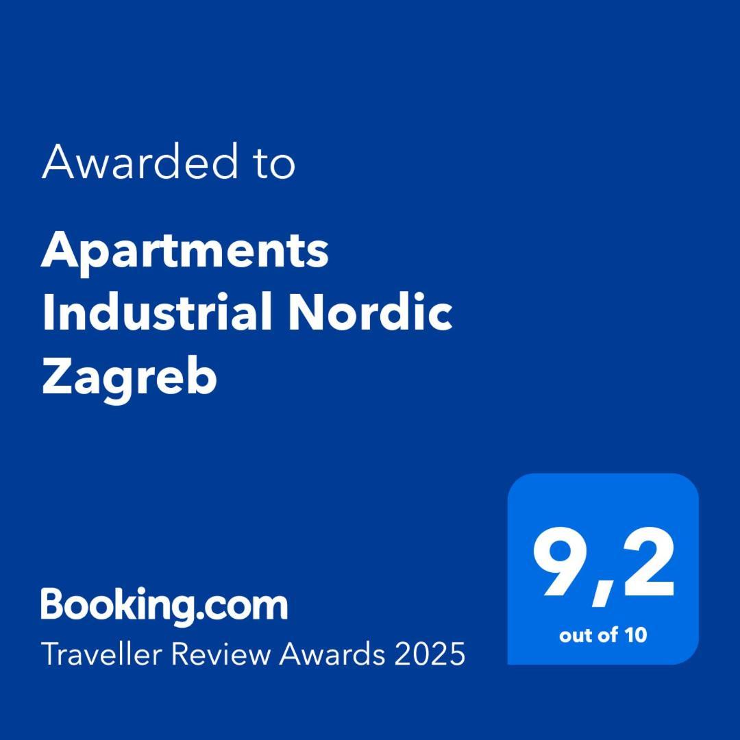 Apartments Industrial Nordic Zagreb Exterior foto